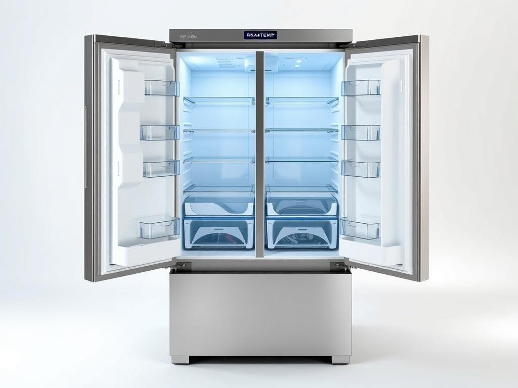 Geladeira Brastemp Frost Free French Door BRO85AK com design premium e ampla capacidade