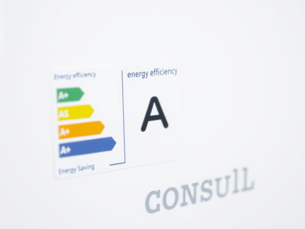 Selo Procel de eficiência energética em geladeiras Consul