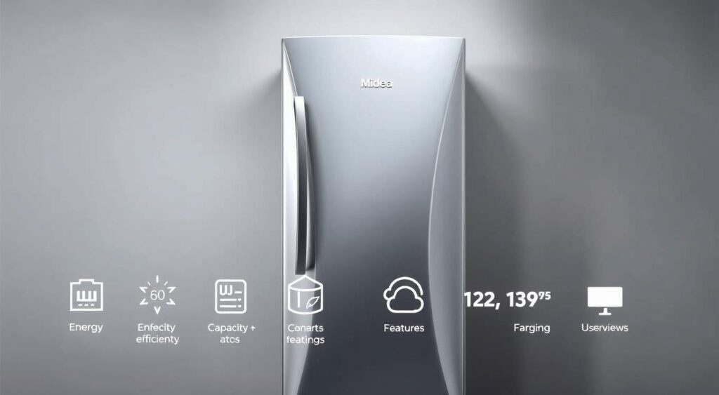 metodologia de seleção modelos de geladeira midea