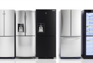 As 5 melhores geladeiras 3 portas em 2025 lado a lado, mostrando design French Door