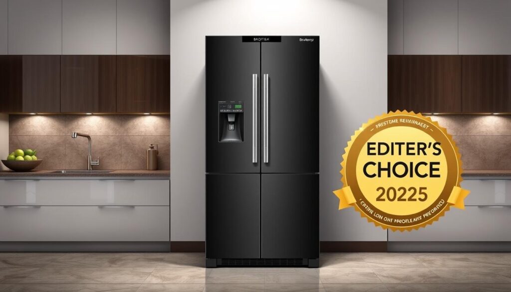 Geladeira 3 portas Brastemp BRO85AK destacada como Escolha do Editor 2025